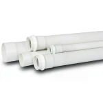 مواسير UPVC جدول 40 مقاس 3 إنش سماكة 6.15 مم لون أبيض