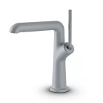 Automatic Short Washbasin Mixer Grey Color, Model LOLO