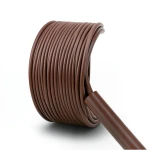 Flexible Copper Electrical Wire 120mm2 450/750V PVC Insulation Brown