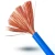 Flexible Single Wire 1.5mm² 450/750V Copper Conductor PVC Insulated Blue - Image 1