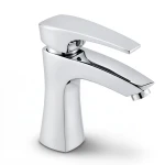 Automatic Short Washbasin Mixer Brass, Chrome Color