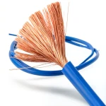 Flexible Single Wire 2.5mm2 450/750 volts Copper Conductor PVC Insulation Blue