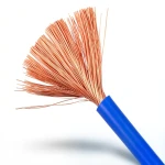 Flexible Single Wire 16mm2 450/750V Copper Conductor PVC Insulated Blue