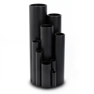 HDPE Plastic Pipe Pressure 4 Bar PE 80, 450 mm OD, 13.8 mm Thickness, Black