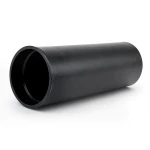 HDPE Plastic Pipe Pressure 3.2 Bar PE 80, Size 225 mm, Thickness 5.5 mm, Black