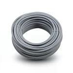 سلك 10mm نحاس شعر مرن، جهد 450/750 فولت، طول 100 ياردة، عزل PVC رمادي