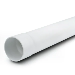 UPVC Plastic Pipe 3 inch Thickness 5.87 mm Nominal Pressure 250 psi White