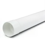 مواسير بلاستيك UPVC ضغط 250 psi مقاس 6 بوصة سماكة 11.10 مم لون أبيض