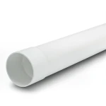 مواسير UPVC ضغط 315 psi مقاس 3/4 إنش سمك 2.49 ملم لون أبيض