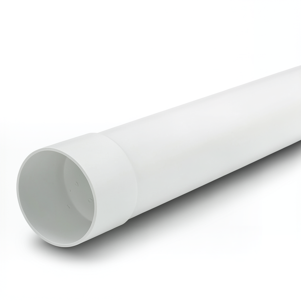 مواسير UPVC ضغط 315 psi مقاس 3/4 إنش سمك 2.49 ملم لون أبيض