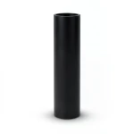 High Density Polyethylene Pipe Pressure 6.3 Bar PE 100 Size 160 mm Thickness 6.2 mm Black Color