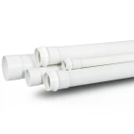 أنابيب بلاستيك UPVC جدول 40 مقاس 1 إنش سماكة 3.89 مم لون أبيض