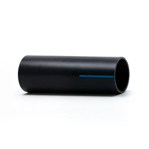 انابيب بلاستيك بولي ايثيلين عالي الكثافة ضغط 6.3 بار PE 100 قطر خارجي 180 mm سماكة 6.9 mm لون اسود