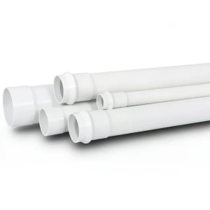 UPVC Pipe Schedule 40 Size 3 inch Thickness 6.15 mm White Color