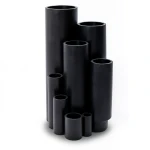 أنابيب HDPE ضغط 6 بار PE 80 قطر خارجي 50 ملم سماكة 2.3 ملم لون أسود
