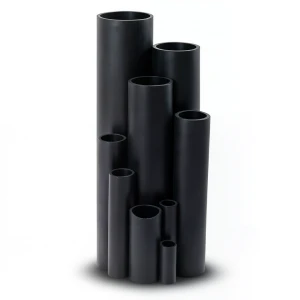 HDPE Plastic Pipe Nominal Pressure 6 Bar PE 80 Outside Diameter 63 mm Thickness 2.9 mm Black