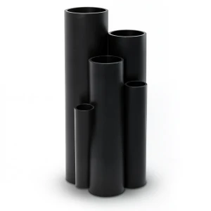 انابيب بلاستيك HDPE ضغط 20 بار PE 100 مقاس 110 مم سمك 12.3 مم لون اسود | المنار