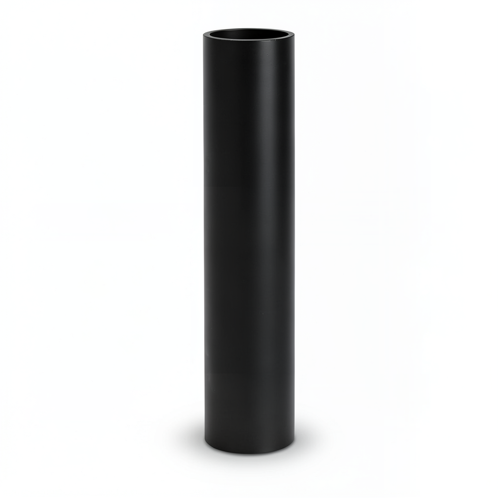 مواسير HDPE ضغط 6 بار PE 80 قطر خارجي 90 mm سماكة 4.1 mm لون اسود | مصنع المنار