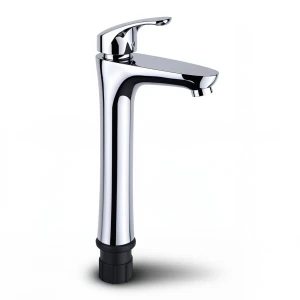 ABS High Automatic Washbasin Mixer Chrome Color