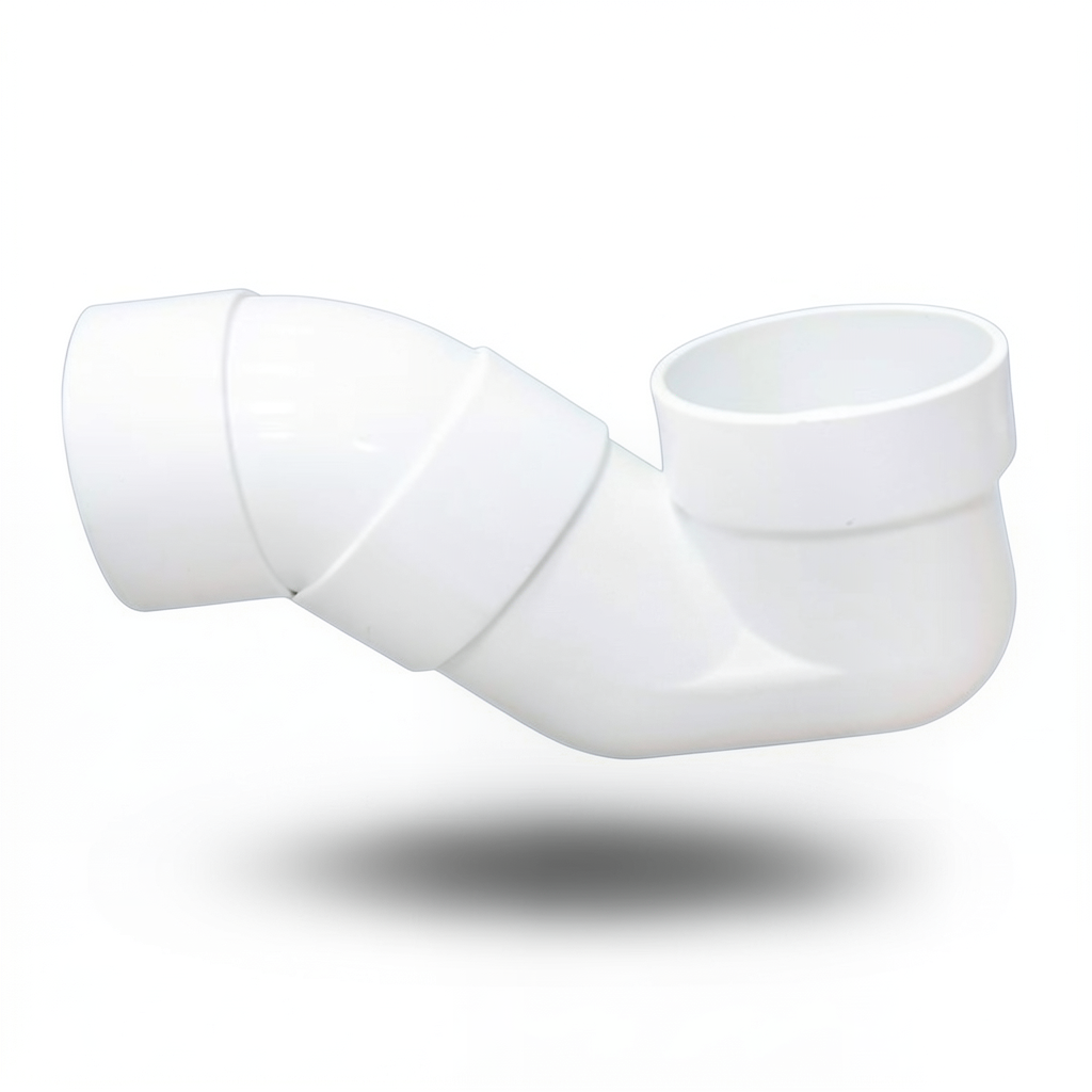 UPVC Elbow SIPHON 4 Inch Schedule 40, White Color