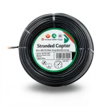 Stranded Copper Electrical Wire 35mm 450/750V Black 100m | Riyadh Cables Group