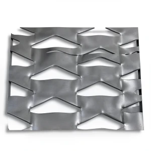 Hot Rolled Flattened Expanded Metal Memari Design 2.8 mm Thickness 1.22×6 M
