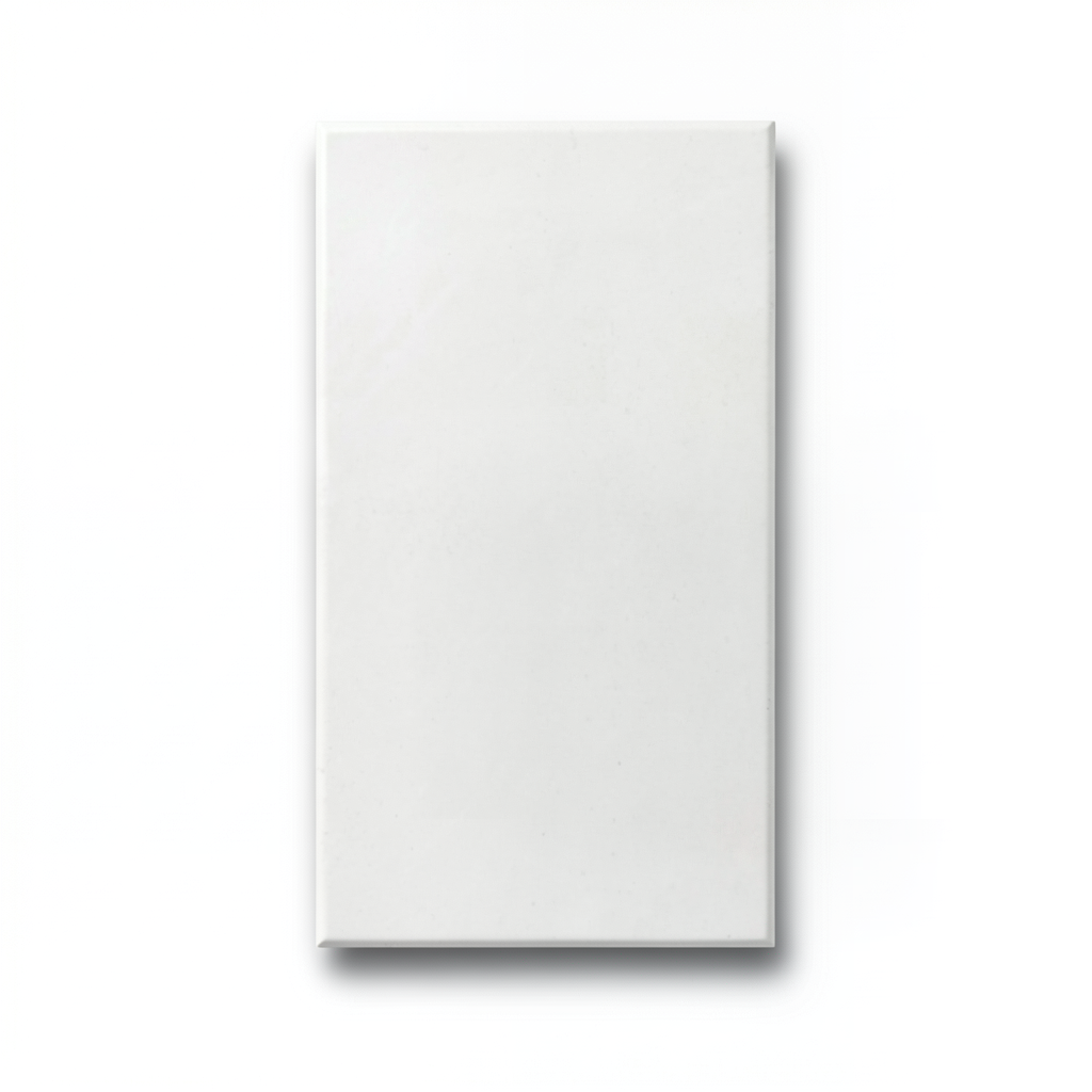 Porcelain Floor Tiles Petra 5x30 cm White Rectangular
