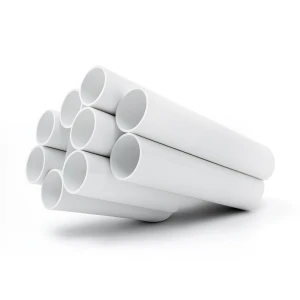 UPVC Pipe Schedule 40 Size 1 1/2 inch Thickness 3.68 mm White