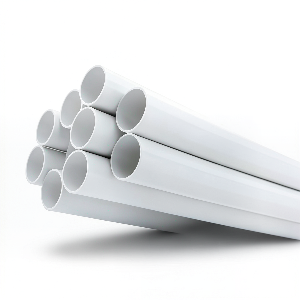 UPVC Pipe Schedule 40 Size 2 1/2 inch Thickness 5.16 mm White
