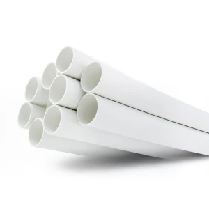 انابيب UPVC جدول 40 مقاس 3 إنش سمك 5.49 مم لون أبيض