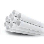 مواسير UPVC جدول 40 مقاس 4 إنش سمك 6.02 مم لون أبيض