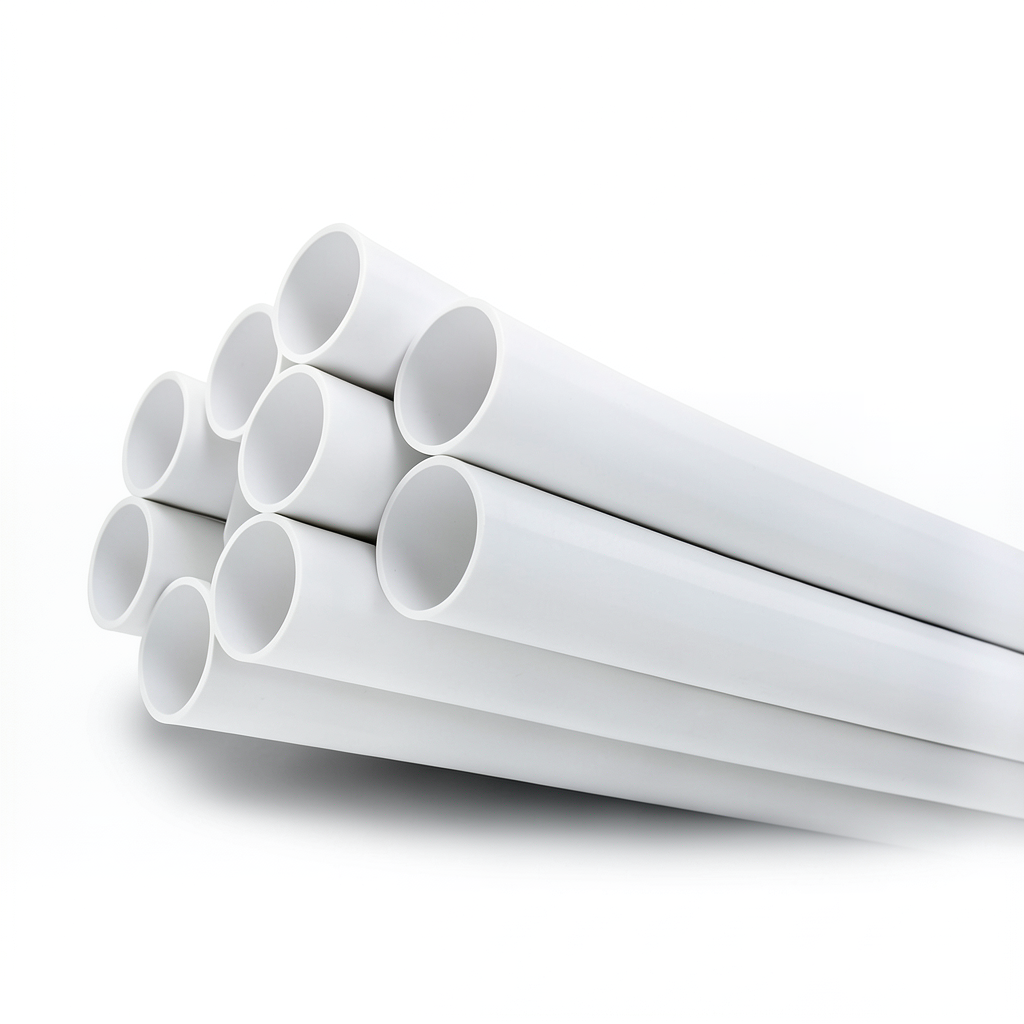 UPVC Pipes Schedule 40 Size 4 inch Thickness 6.02 mm White