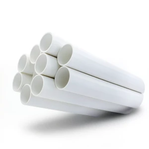 مواسير UPVC جدول 40 مقاس 5 إنش سمك 6.22 مم لون أبيض