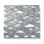 شبك بقلاوة حديد مدرفل على الساخن تصميم معماري 2.3 مم، مقاس 2.44×1 متر