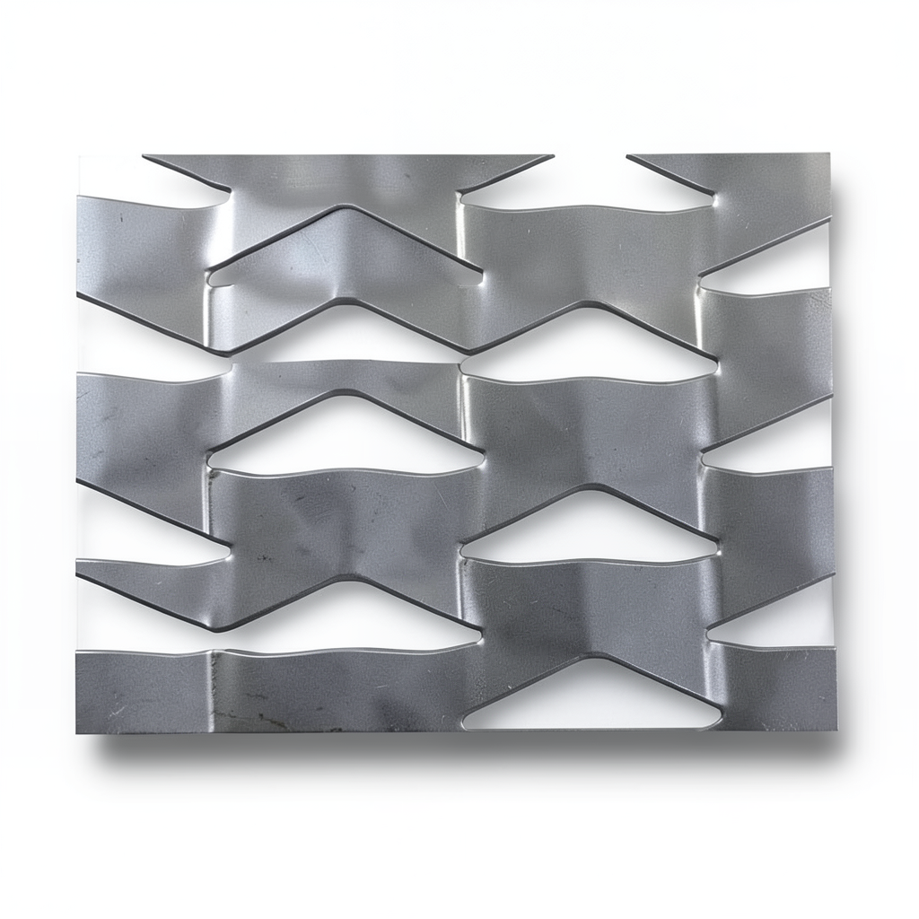 Hot Rolled Expanded Metal 5.8 mm Thickness 1.22 M Width 1 M Length, Memari Design