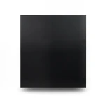 Porcelain Flooring 9 mm Thickness 40x40 cm Matt Compact Black