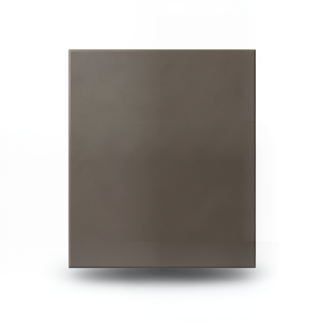 Porcelain Floors 9 mm Thickness 40x40 cm Matt Dark Beige, Compact Model
