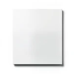 Porcelain Floor Tiles 9 mm Height 40x40 cm Size, Matt Compact White