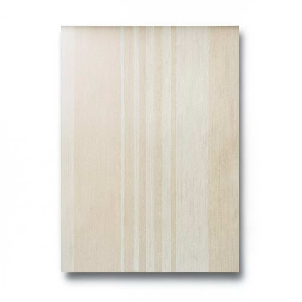 Italian Wallpaper Striped Design Beige Color, Size 10m x 0.73m, Model 305022