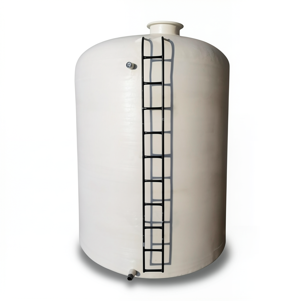 Water Tank Marjan Vertical Fiberglass 125000 liter, Diameter 400 cm Height 1044 cm