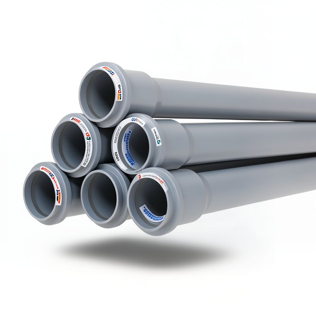 UPVC Pipes PN 16 Bar Size 315 mm Thickness 23.4 mm Gray | SAPPCO