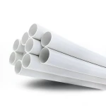 مواسير UPVC جدول 40 مقاس 1/2 إنش سمك 2.77 مم لون أبيض