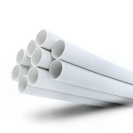 مواسير UPVC جدول 40 مقاس 1 إنش سمك 3.38 مم لون أبيض