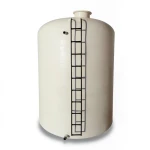 Water Tank Vertical 100000 Liter Fiberglass Diameter 400 cm Height 845 cm