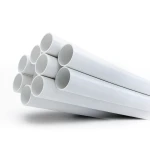 أنابيب UPVC جدول 40 مقاس 1 1/2 إنش سماكة 3.68 مم لون أبيض