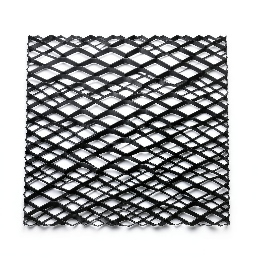Hot Rolled Black Steel Expanded Metal Mesh Thickness 1.4 mm Width 2.44 m Length 3 m