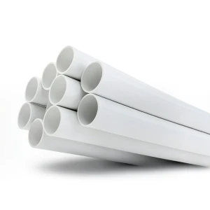 UPVC Plastic Pipe Schedule 40 Size 2 inch Thickness 3.91 mm White