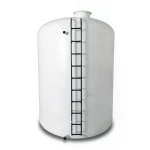 Water Tank Marjan Vertical Fiberglass 150000 Liter Capacity, Diameter 400 cm, Height 1243 cm