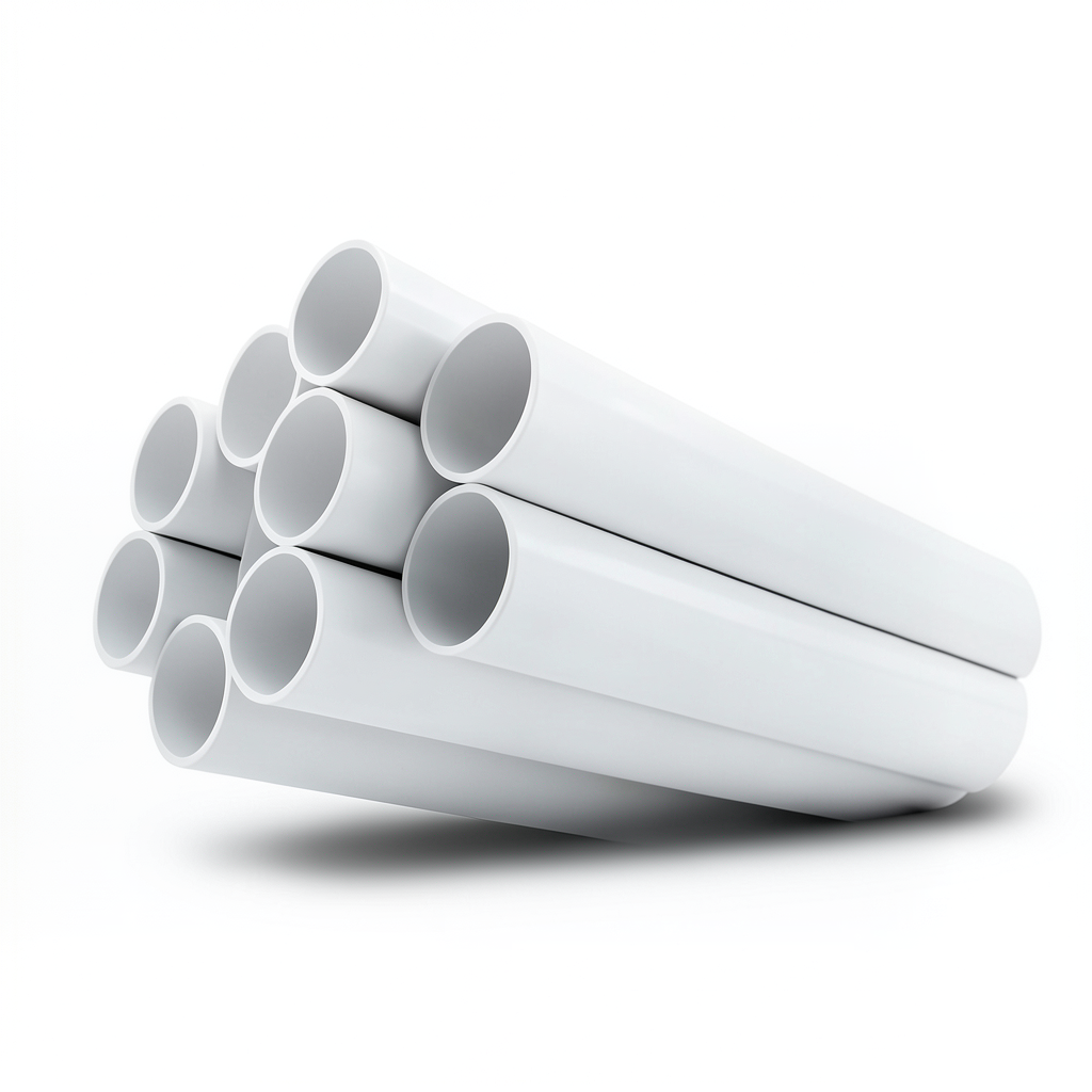 مواسير UPVC جدول 40 مقاس 2 1/2 إنش سمك 5.16 مم لون أبيض