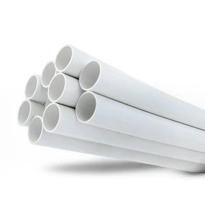 UPVC Pipes Schedule 40 Size 5 inch Thickness 6.22 mm White